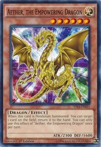 Aether, the Empowering Dragon [YS14-EN011] Common | Exor Games Truro