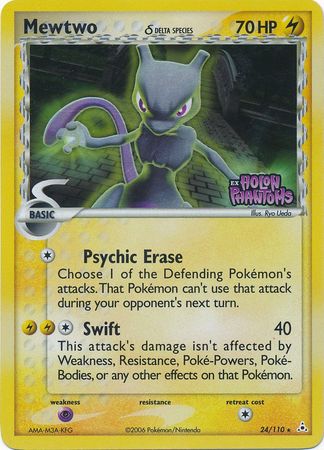 Mewtwo (24/110) (Delta Species) (Stamped) [EX: Holon Phantoms] | Exor Games Truro