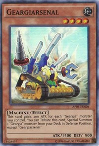 Geargiarsenal [AP05-EN006] Super Rare | Exor Games Truro