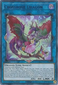 Crossrose Dragon (Purple) [LDS2-EN114] Ultra Rare | Exor Games Truro