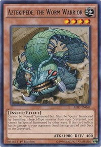 Aztekipede, the Worm Warrior [BP03-EN041] Rare | Exor Games Truro