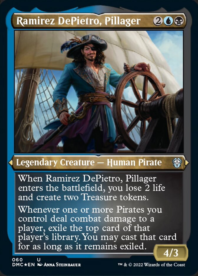 Ramirez DePietro, Pillager (Foil Etched) [Dominaria United Commander] | Exor Games Truro