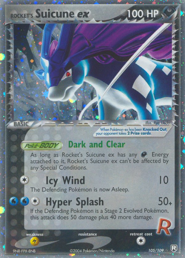 Rocket's Suicune ex (105/109) [EX: Team Rocket Returns] | Exor Games Truro