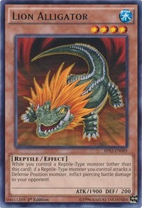 Lion Alligator [BP03-EN089] Rare | Exor Games Truro