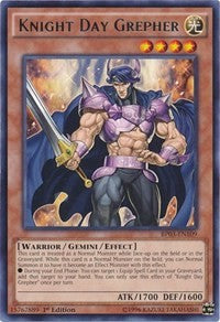 Knight Day Grepher [BP03-EN109] Rare | Exor Games Truro