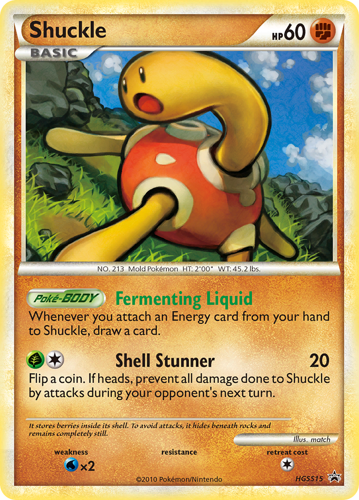 Shuckle (HGSS15) [HeartGold & SoulSilver: Black Star Promos] | Exor Games Truro