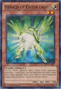 Herald of Green Light (Shatterfoil) [BP03-EN022] Common | Exor Games Truro
