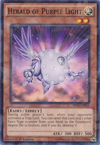 Herald of Purple Light (Shatterfoil) [BP03-EN023] Shatterfoil Rare | Exor Games Truro