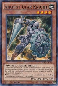 Ancient Gear Knight (Shatterfoil) [BP03-EN033] Rare | Exor Games Truro