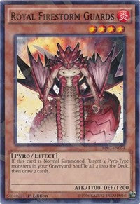 Royal Firestorm Guards (Shatterfoil) [BP03-EN034] Rare | Exor Games Truro