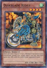 Diskblade Rider (Shatterfoil) [BP03-EN043] Rare | Exor Games Truro