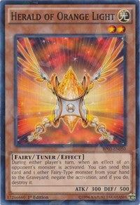 Herald of Orange Light (Shatterfoil) [BP03-EN050] Shatterfoil Rare | Exor Games Truro