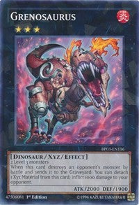 Grenosaurus (Shatterfoil) [BP03-EN116] Rare | Exor Games Truro