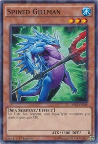 Spined Gillman (Shatterfoil) [BP03-EN059] Rare | Exor Games Truro