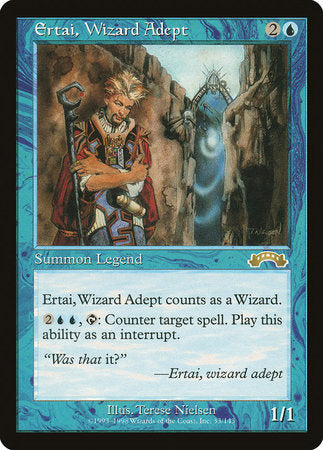 Ertai, Wizard Adept [Exodus] | Exor Games Truro