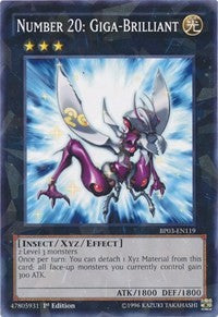 Number 20: Giga-Brilliant (Shatterfoil) [BP03-EN119] Rare | Exor Games Truro