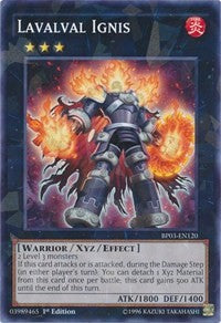 Lavalval Ignis (Shatterfoil) [BP03-EN120] Rare | Exor Games Truro