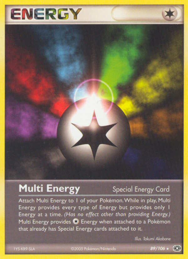 Multi Energy (89/106) [EX: Emerald] | Exor Games Truro