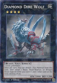 Diamond Dire Wolf (Shatterfoil) [BP03-EN127] Rare | Exor Games Truro