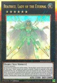 Beatrice, Lady of the Eternal [MAGO-EN035] Gold Rare | Exor Games Truro