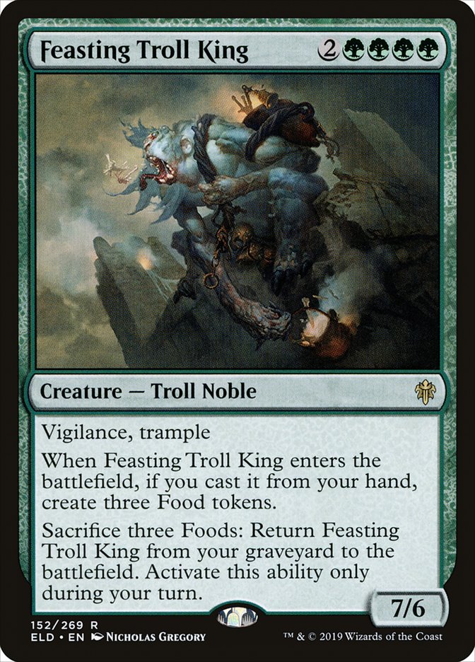 Feasting Troll King [Throne of Eldraine] | Exor Games Truro