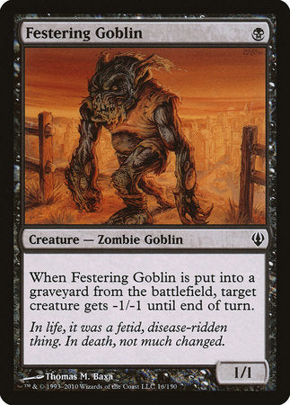 Festering Goblin [Archenemy] | Exor Games Truro