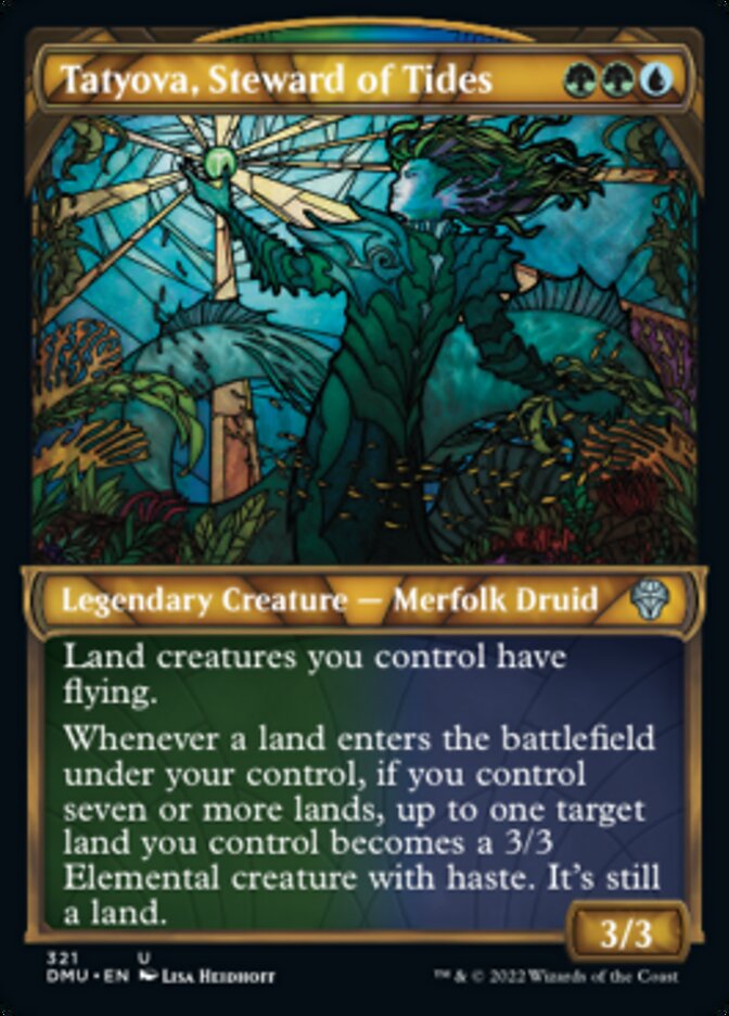 Tatyova, Steward of Tides (Showcase) [Dominaria United] | Exor Games Truro