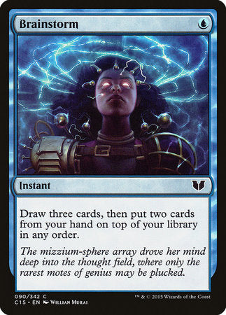 Brainstorm [Commander 2015] | Exor Games Truro