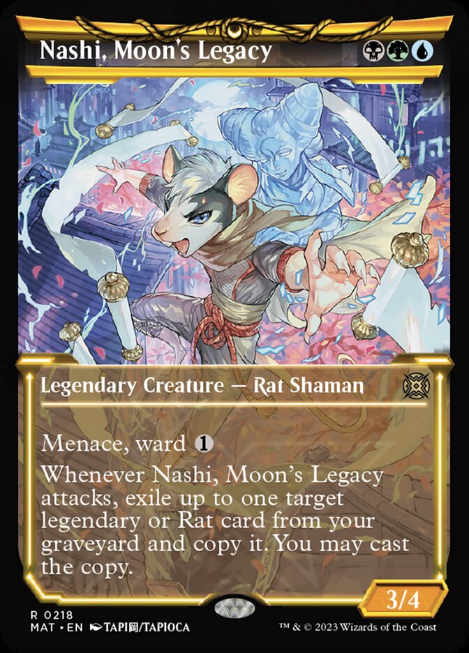 Nashi, Moon's Legacy (Showcase Halo Foil) [March of the Machine: The Aftermath] | Exor Games Truro