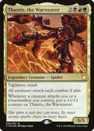 Thantis, the Warweaver [Commander 2018] | Exor Games Truro