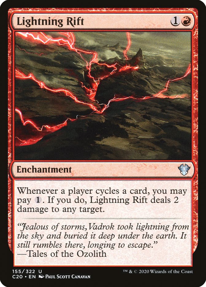 Lightning Rift [Commander 2020] | Exor Games Truro