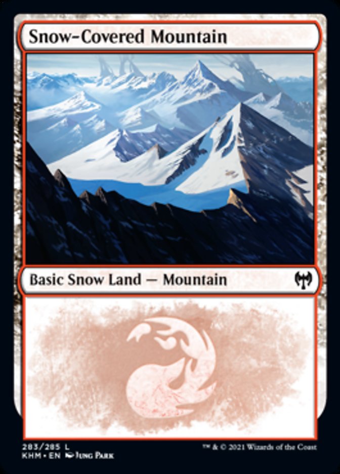 Snow-Covered Mountain (283) [Kaldheim] | Exor Games Truro