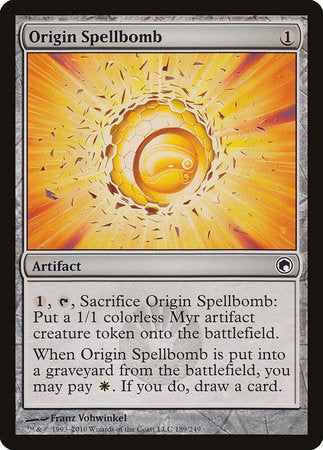 Origin Spellbomb [Scars of Mirrodin] | Exor Games Truro