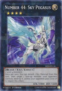 Number 44: Sky Pegasus (Shatterfoil) [BP03-EN130] Rare | Exor Games Truro