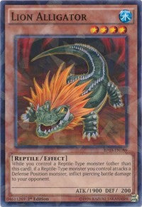 Lion Alligator (Shatterfoil) [BP03-EN089] Rare | Exor Games Truro