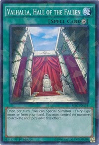 Valhalla, Hall of the Fallen (Shatterfoil) [BP03-EN154] Common | Exor Games Truro