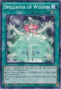 Spellbook of Wisdom (Shatterfoil) [BP03-EN177] Common | Exor Games Truro