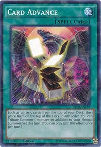 Card Advance (Shatterfoil) [BP03-EN185] Common | Exor Games Truro