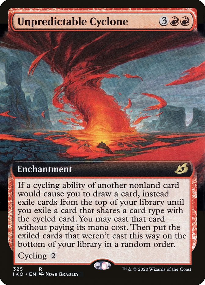 Unpredictable Cyclone (Extended Art) [Ikoria: Lair of Behemoths] | Exor Games Truro
