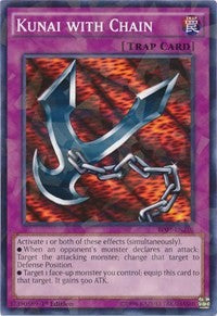 Kunai with Chain (Shatterfoil) [BP03-EN210] Common | Exor Games Truro