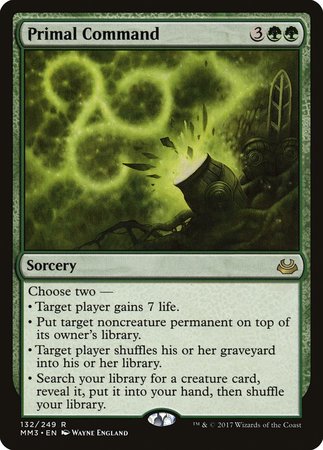 Primal Command [Modern Masters 2017] | Exor Games Truro