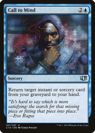 Call to Mind [Commander 2014] | Exor Games Truro