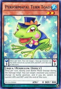 Performapal Turn Toad [DUEA-EN010] Rare | Exor Games Truro
