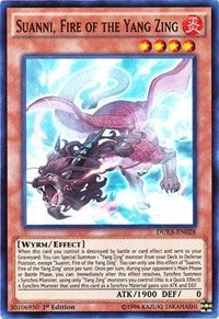 Suanni, Fire of the Yang Zing [DUEA-EN028] Super Rare | Exor Games Truro