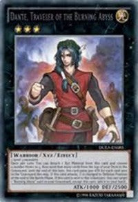 Dante, Traveler of the Burning Abyss [DUEA-EN085] Secret Rare | Exor Games Truro