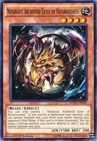 Nefarious Archfiend Eater of Nefariousness [DUEA-EN035] Common | Exor Games Truro