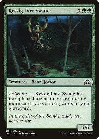 Kessig Dire Swine [Shadows over Innistrad] | Exor Games Truro