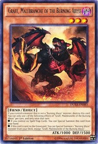 Graff, Malebranche of the Burning Abyss [DUEA-EN083] Rare | Exor Games Truro