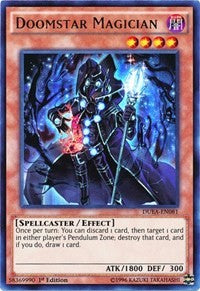 Doomstar Magician [DUEA-EN081] Ultra Rare | Exor Games Truro