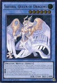 Saffira, Queen of Dragons (UTR) [DUEA-EN050] Ultimate Rare | Exor Games Truro